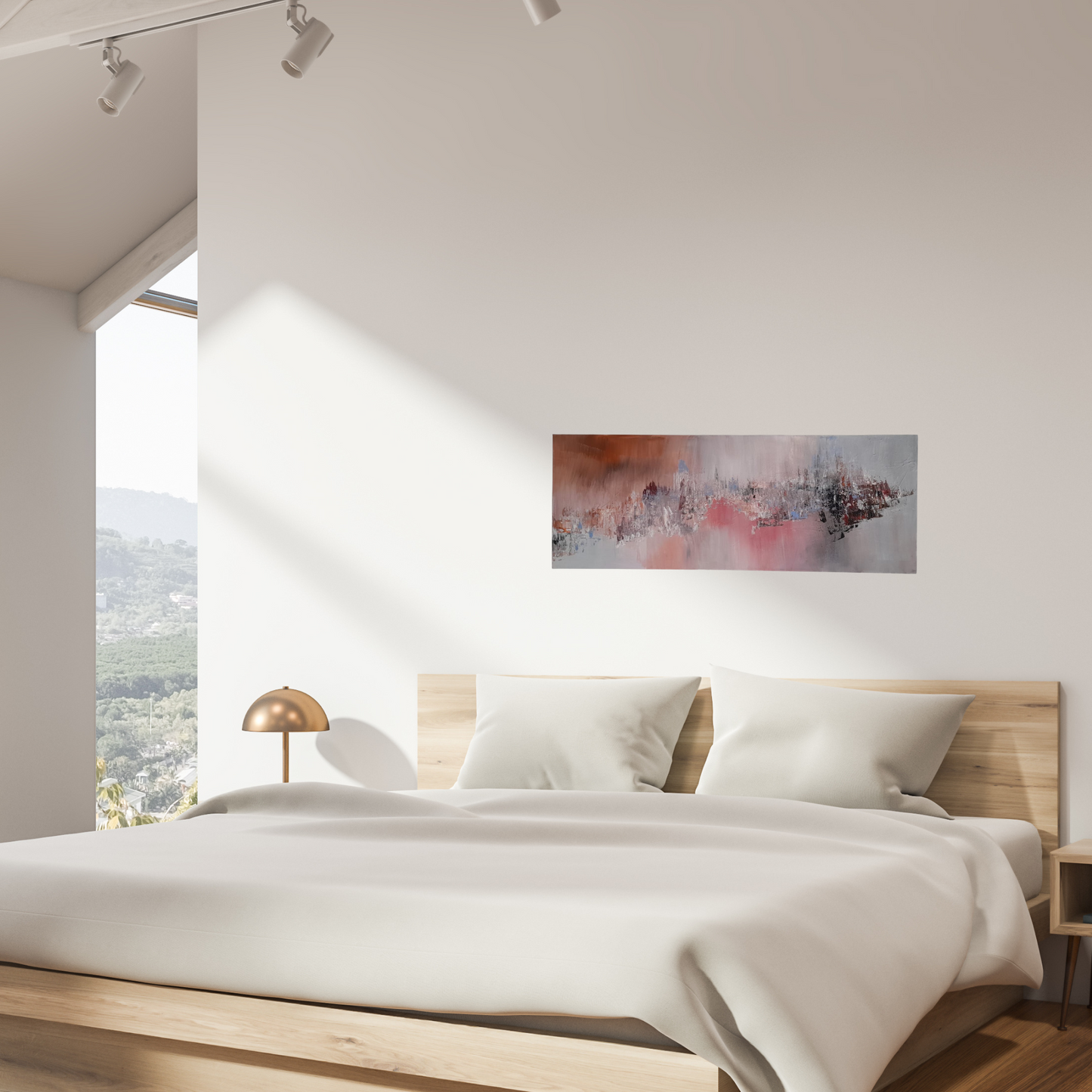 Schubert I Autumnal Abstract Painting